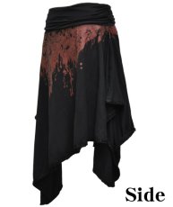 画像2: PSYLO スカート「Gaudi / ブラック」 (2)