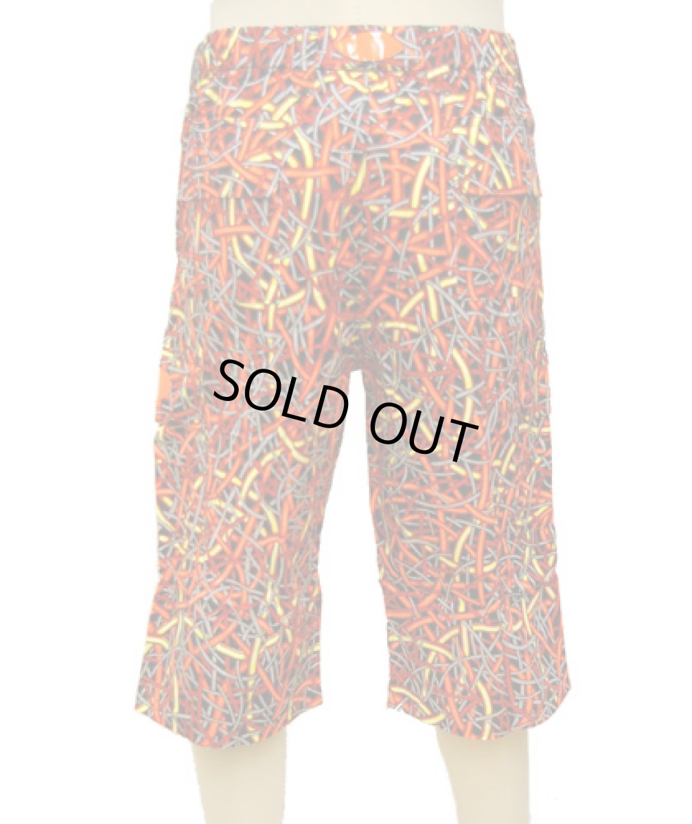 画像4: SPACE TRIBEユニセックス・ハーフパンツ「CYBER / Hot Wired」 (4)