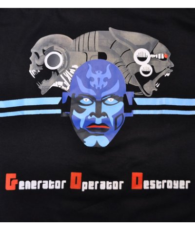 画像1: MELTING GALAXY メンズTシャツ「TEMPLE TWISTERS / Generator Operator Destroyer  」