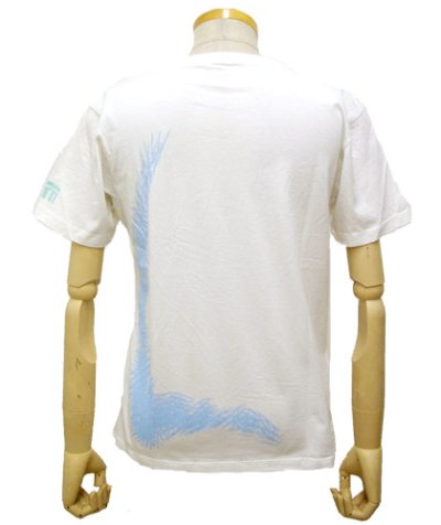 画像2: FERNユニセックス・半袖Tシャツ「INNER WATER/ホワイト」