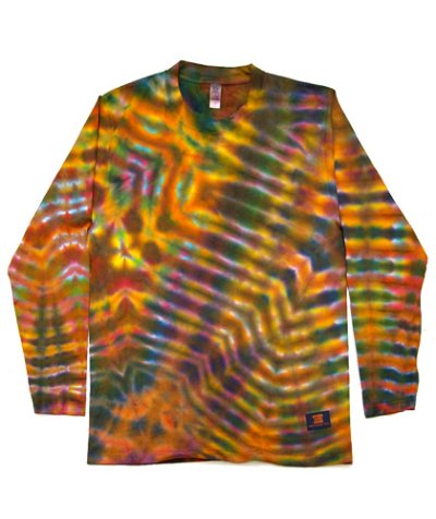 画像3: GRATEFUL TIE-DYE FACTORYメンズ・長袖Tシャツ027/Mサイズ