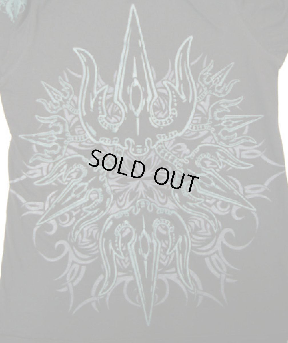 画像2: PSYLO メンズ・半袖Tシャツ「Trshu Tee / ブラック」 (2)