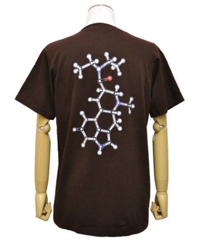 画像2: メンズTシャツ「Dr.Hoffman 1906-2008 / ブラウン」