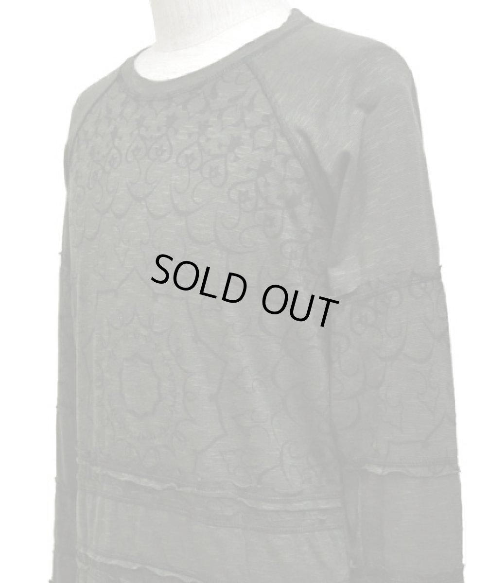 画像3: PSYLO メンズ・カットソー「Spicy Mandala / アーミーグリーン」 (3)