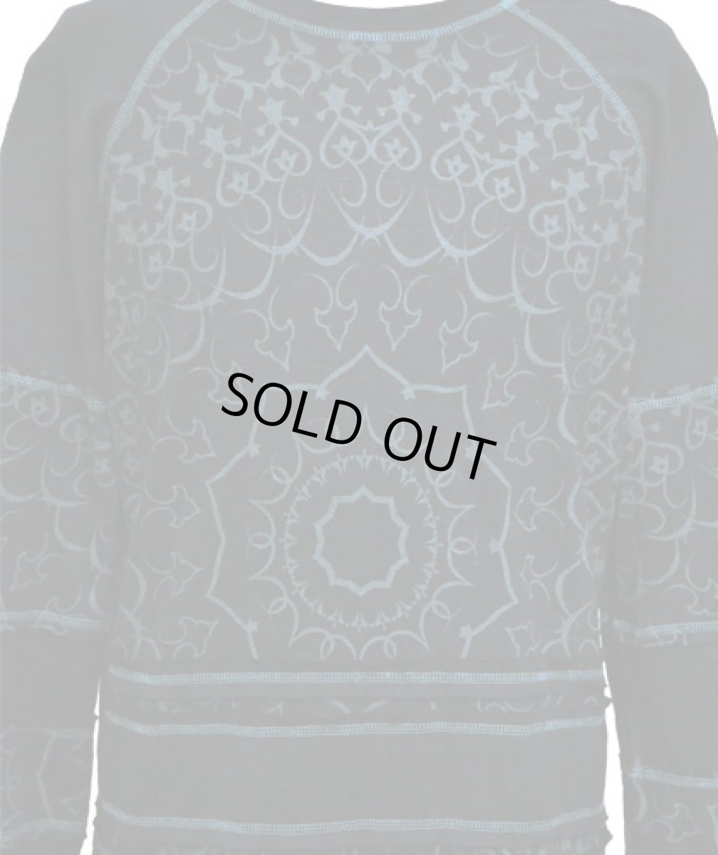 画像3: PSYLO メンズ・カットソー「Spicy Mandala / ブラック」 (3)