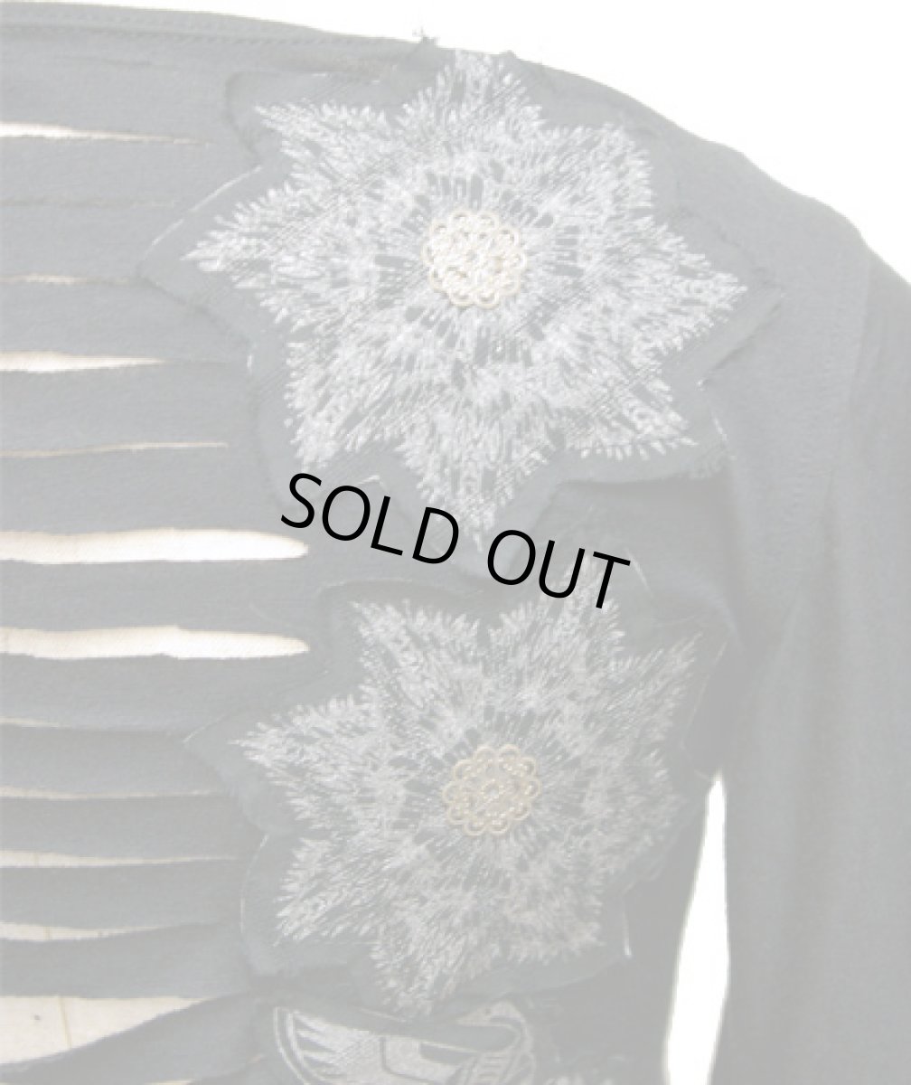 画像4: PSYLO レディース・カットソー「Snake Braided Top / ブラック」 (4)