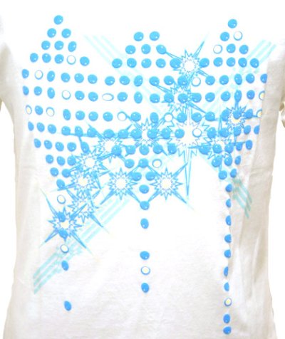 画像1: FERNユニセックス・半袖Tシャツ「Rush Up/ホワイト」