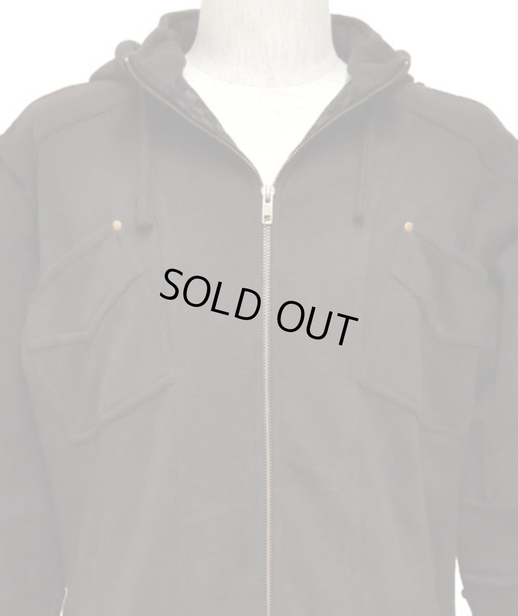 画像4: PSYLO メンズ・パーカー「PecoMan / エスプレッソ」 (4)