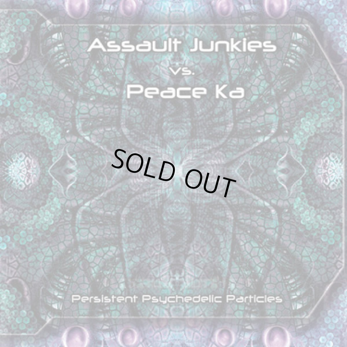 画像1: CD「ASSAULT JUNKIES vs  PEACE KA / Persistent Psychedelic Particles」 (1)