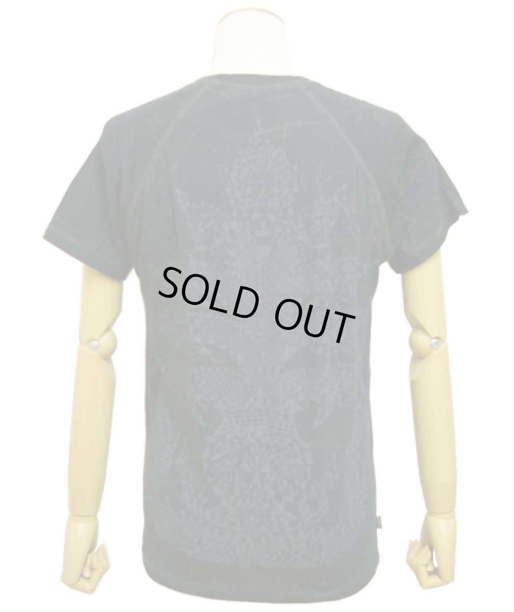 画像3: PSYLO メンズ・半袖カットソー「Dragon Tee / ブラック」 (3)