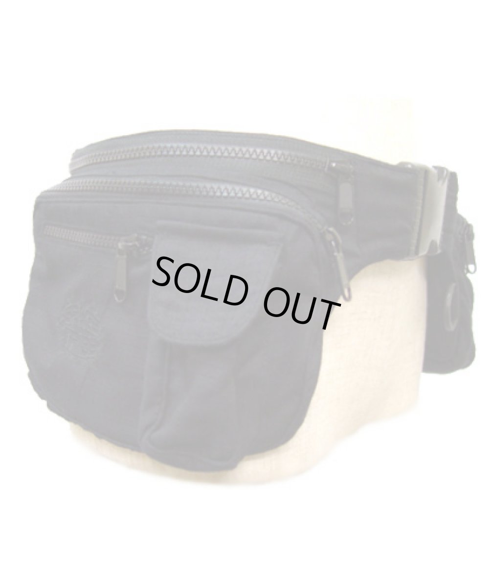 画像3: SPACE TRIBE11ポケットウエストバッグ/ブラック (3)