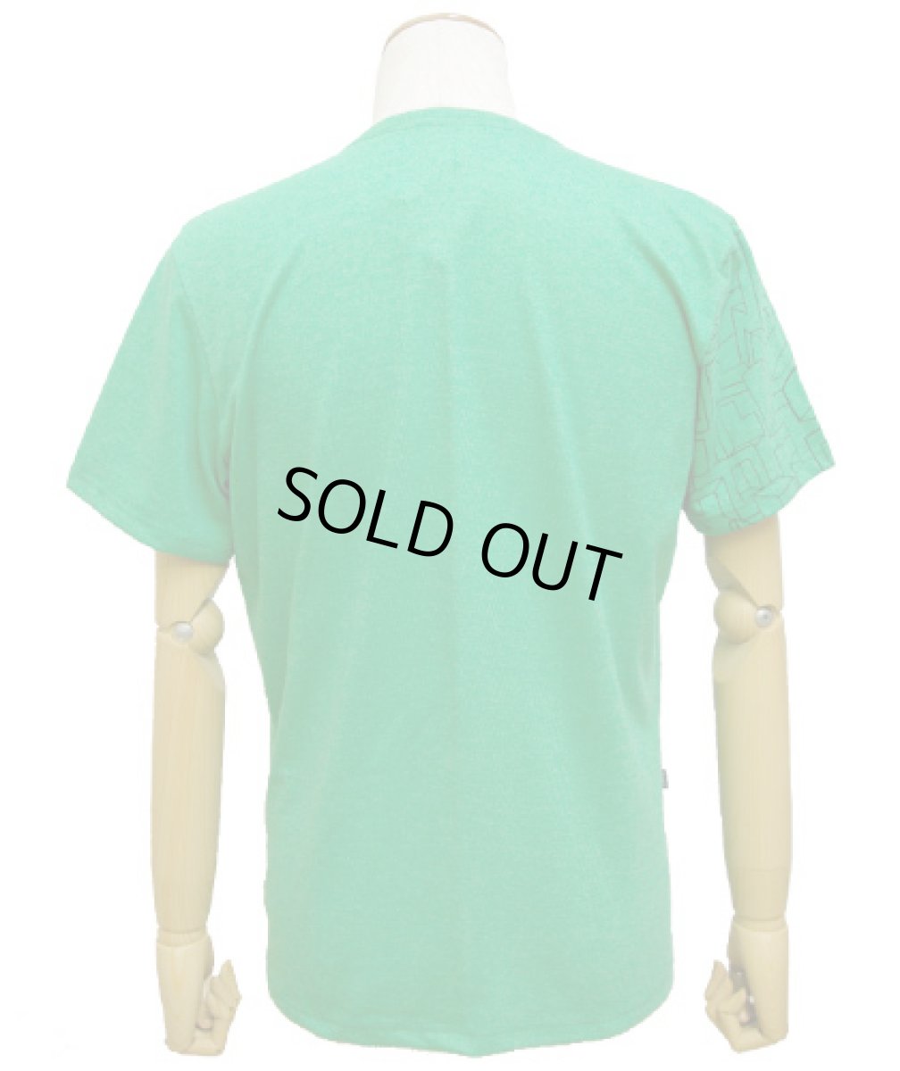 画像4: PLAZMAメンズTシャツ「INNER TETRIS / グリーン」 (4)