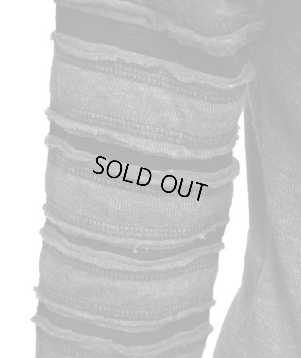 画像4: PSYLO レディース・カットソー「Lampu Slub Sweater / チャコール」 (4)