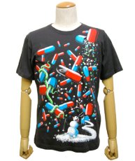 画像1: PLAZMAメンズTシャツ「CAPSULATION / スモーク」 (1)