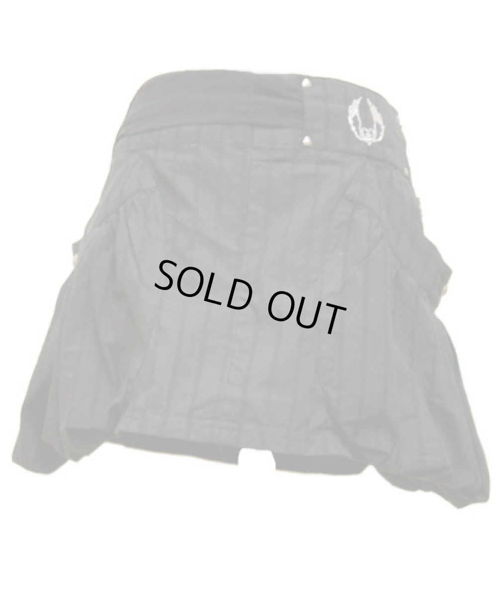 画像5: PSYLO スカート「Soba Skirt / ブラック」 (5)