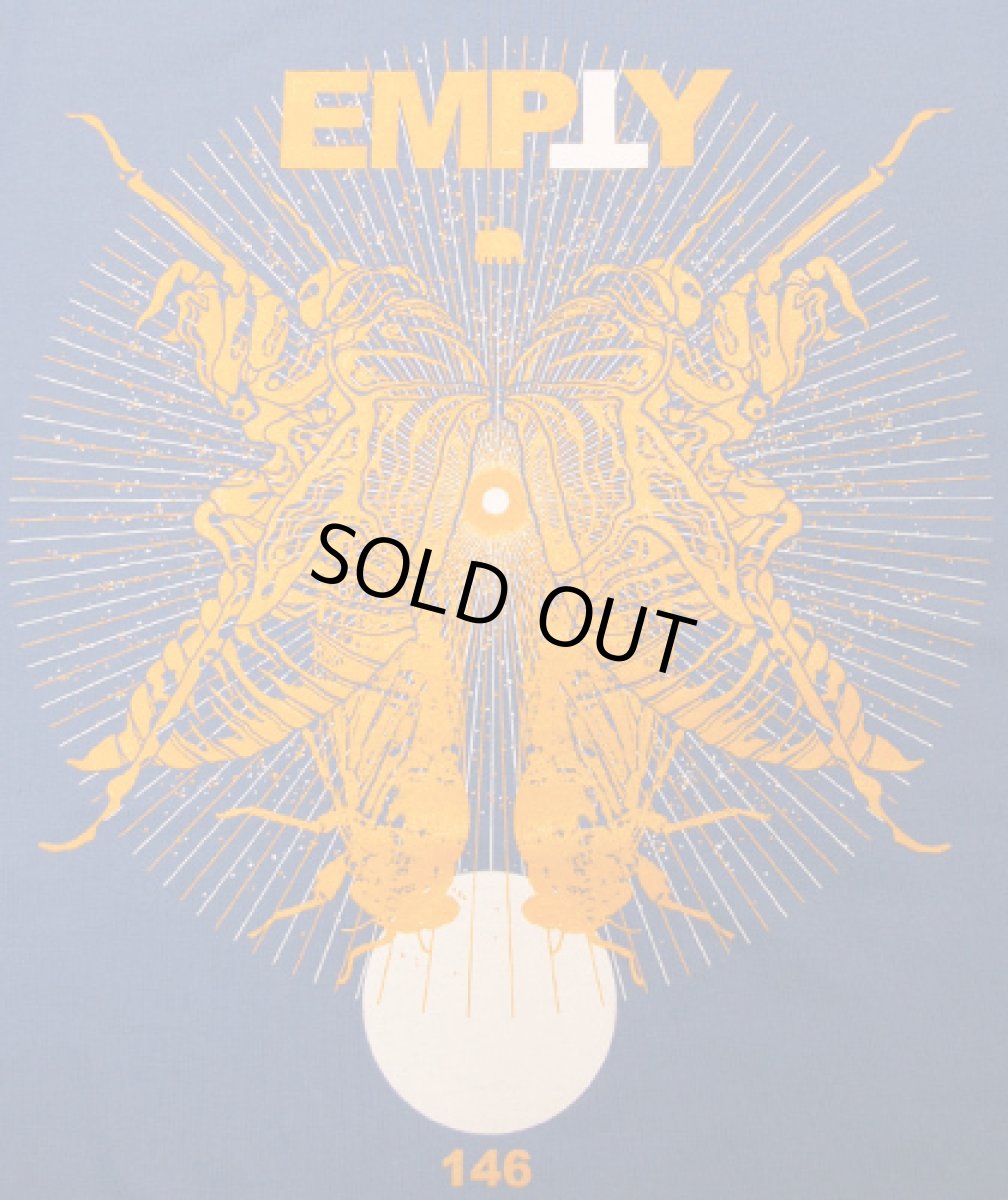 画像2: VISIBLE ELEPHANT 47 メンズTシャツ「#146 蝉 / ブルー」 (2)