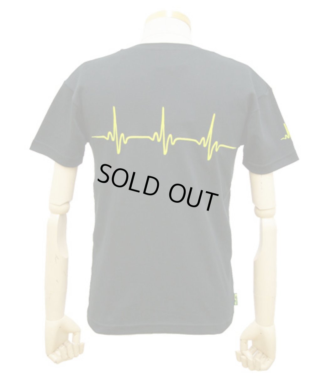 画像3: SPACE TRIBEメンズTシャツ「PULSE / イエロー」 (3)
