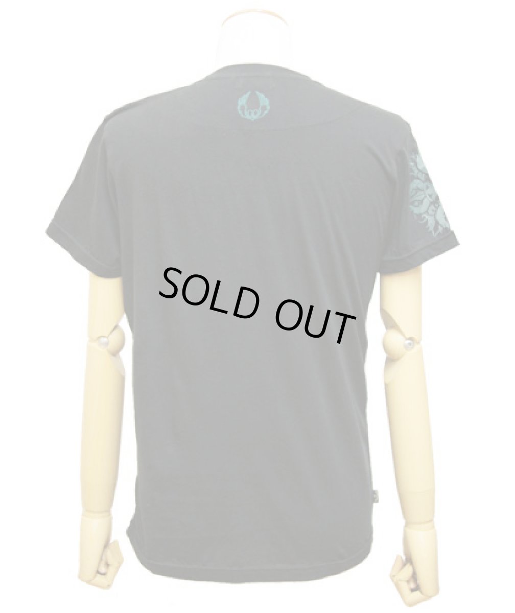 画像4: PSYLO メンズ・半袖Tシャツ「Trshu Tee / ブラック」 (4)