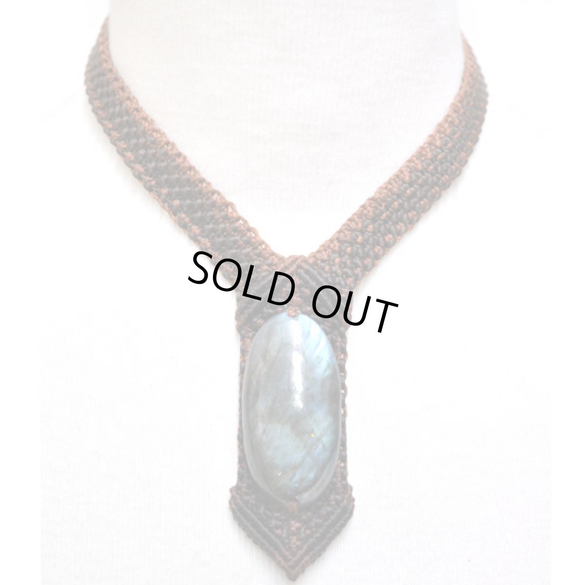 画像3: X-tribal「ラブラドライト・ネックレス”インカ”」 (3)