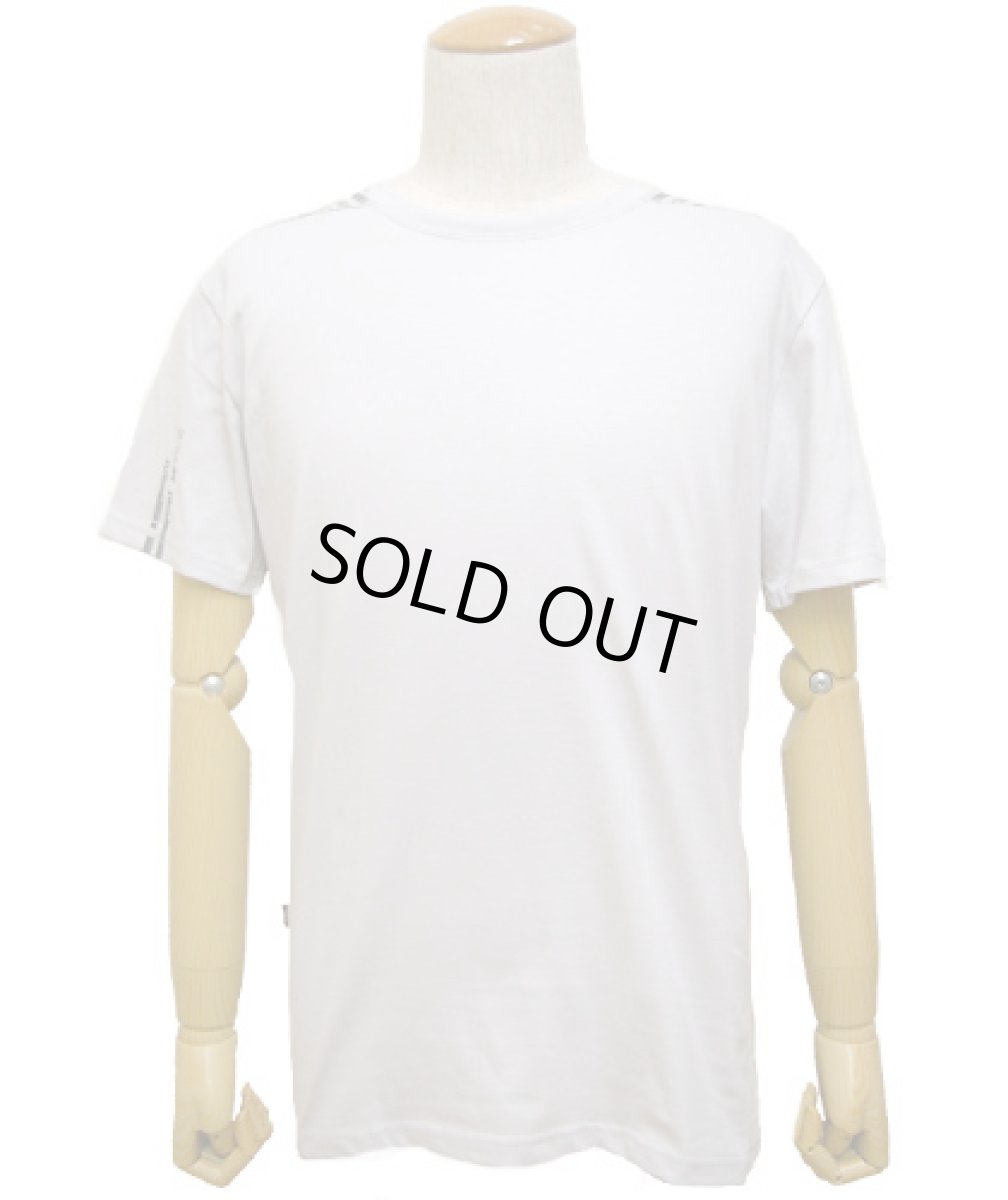 画像3: PLAZMAメンズTシャツ「LIQUID STRIPES / シルバー」 (3)