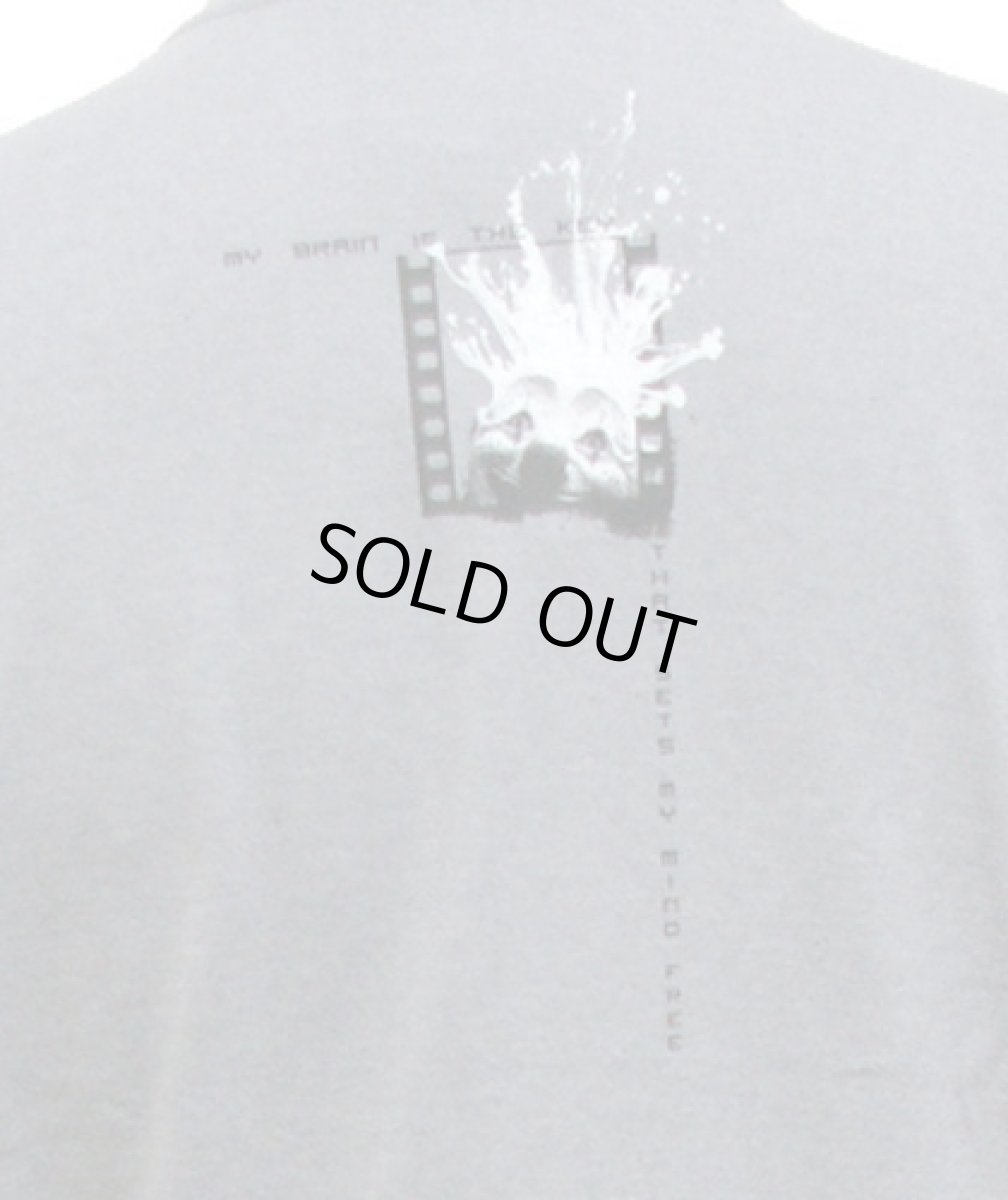画像4: PLAZMAメンズTシャツ「AMUSEMENT SPARK / グレー」 (4)