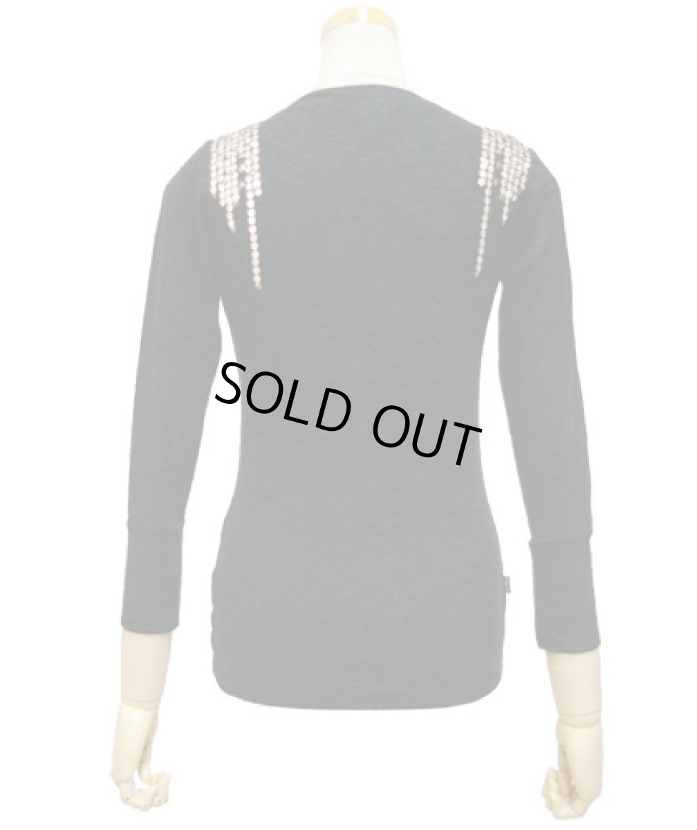 画像3: PSYLO レディース・カットソー「2 Face Top / ブラック」 (3)