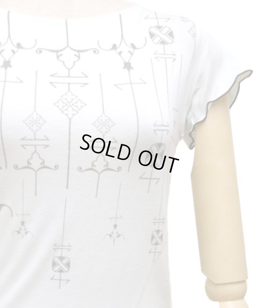 画像2: PSYLO レディース・半袖カットソー「Namu Braided Top / ホワイト」 (2)