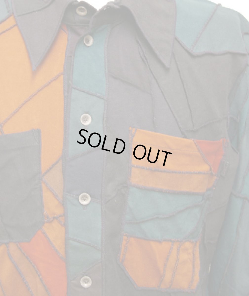 画像2: BONEメンズ・ポケットシャツ/04 (2)