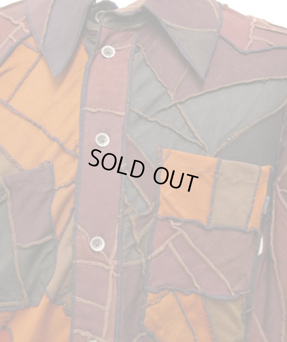 画像2: BONEメンズ・ポケットシャツ/05 (2)