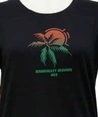 画像4: DISCOVALLEY オフィシャル・レディースTシャツ/ブラック (4)