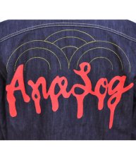 画像2: MANALIBREメンズ・長袖シャツ「ANALOG / デニム」 (2)