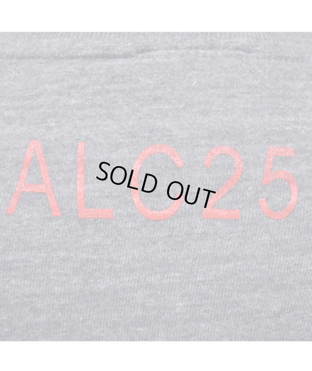 画像4: MANALIBREメンズ7分袖カットソー「ALICE in ACIDLAND ３Ｄ / チャコール」 (4)