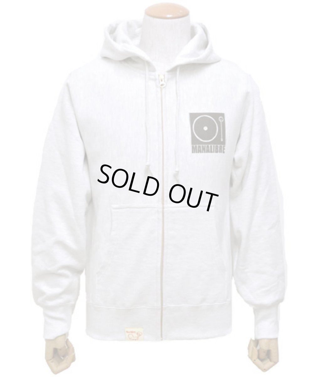 画像3: MANALIBREユニセックスパーカー「Dance To The Music /オートミール」 (3)