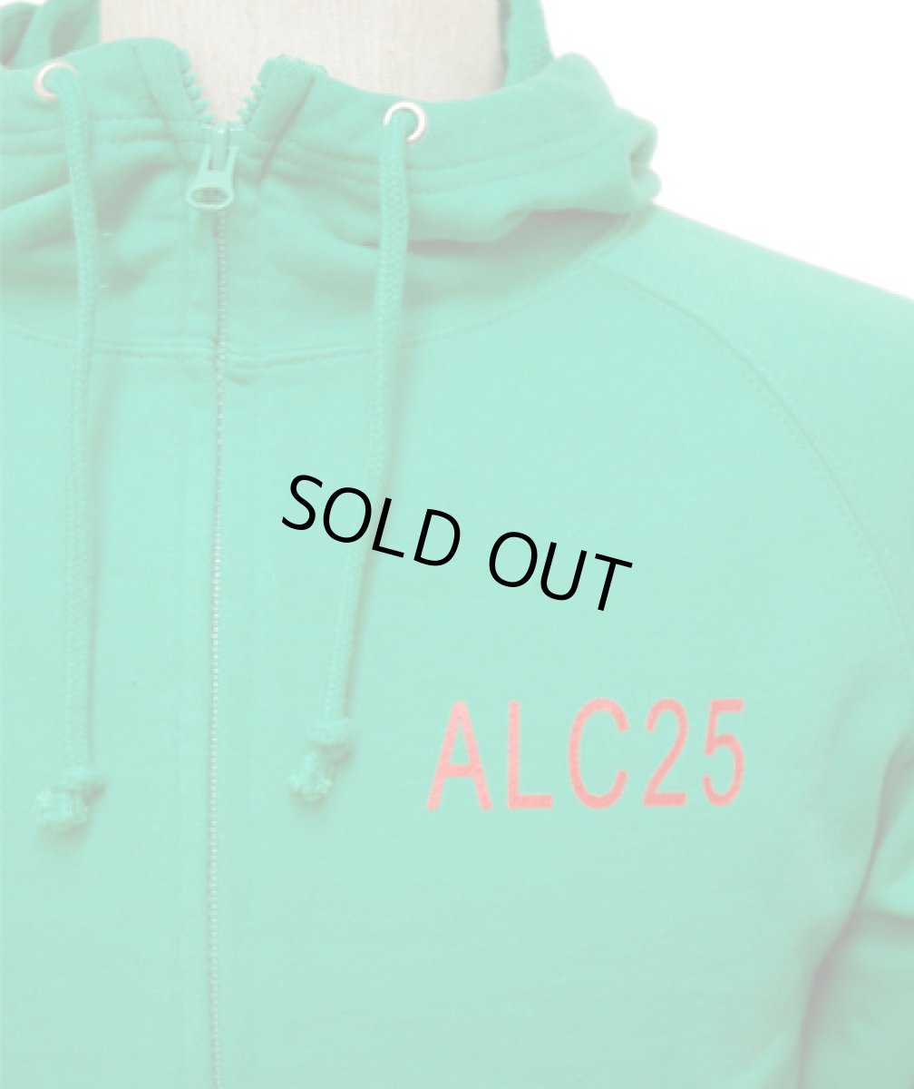 画像4: MANALIBREユニセックスパーカー「ALICE in ACIDLAND/グリーン」 (4)