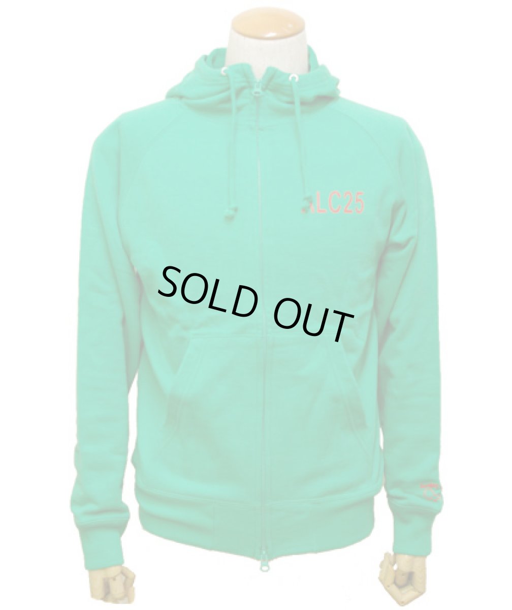 画像3: MANALIBREユニセックスパーカー「ALICE in ACIDLAND/グリーン」 (3)