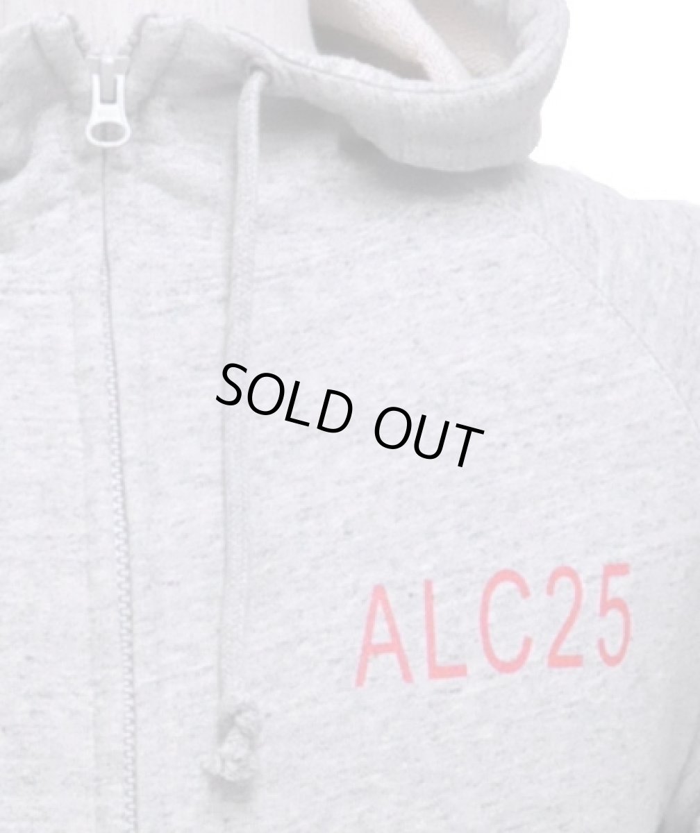 画像4: MANALIBREユニセックスパーカー「ALICE in ACIDLAND/グレー」 (4)