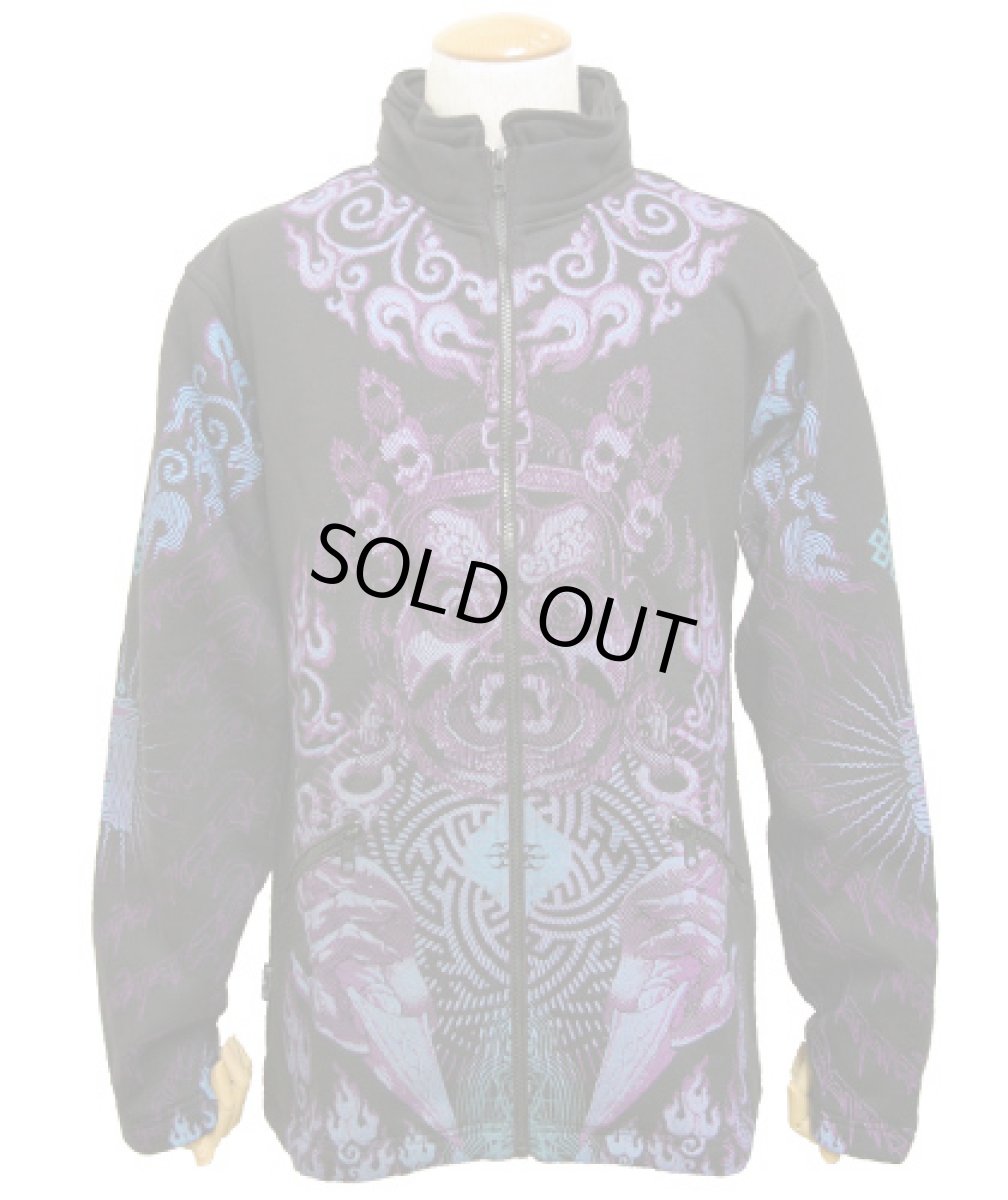 画像1: SPACE TRIBEユニセックス・ジャケット(フード別売り)「Violet Mahakala」 (1)