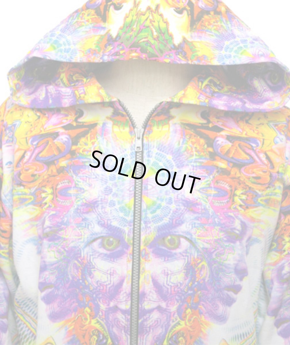 画像3: SPACE TRIBEメンズ・パーカー「Namaste !」 (3)