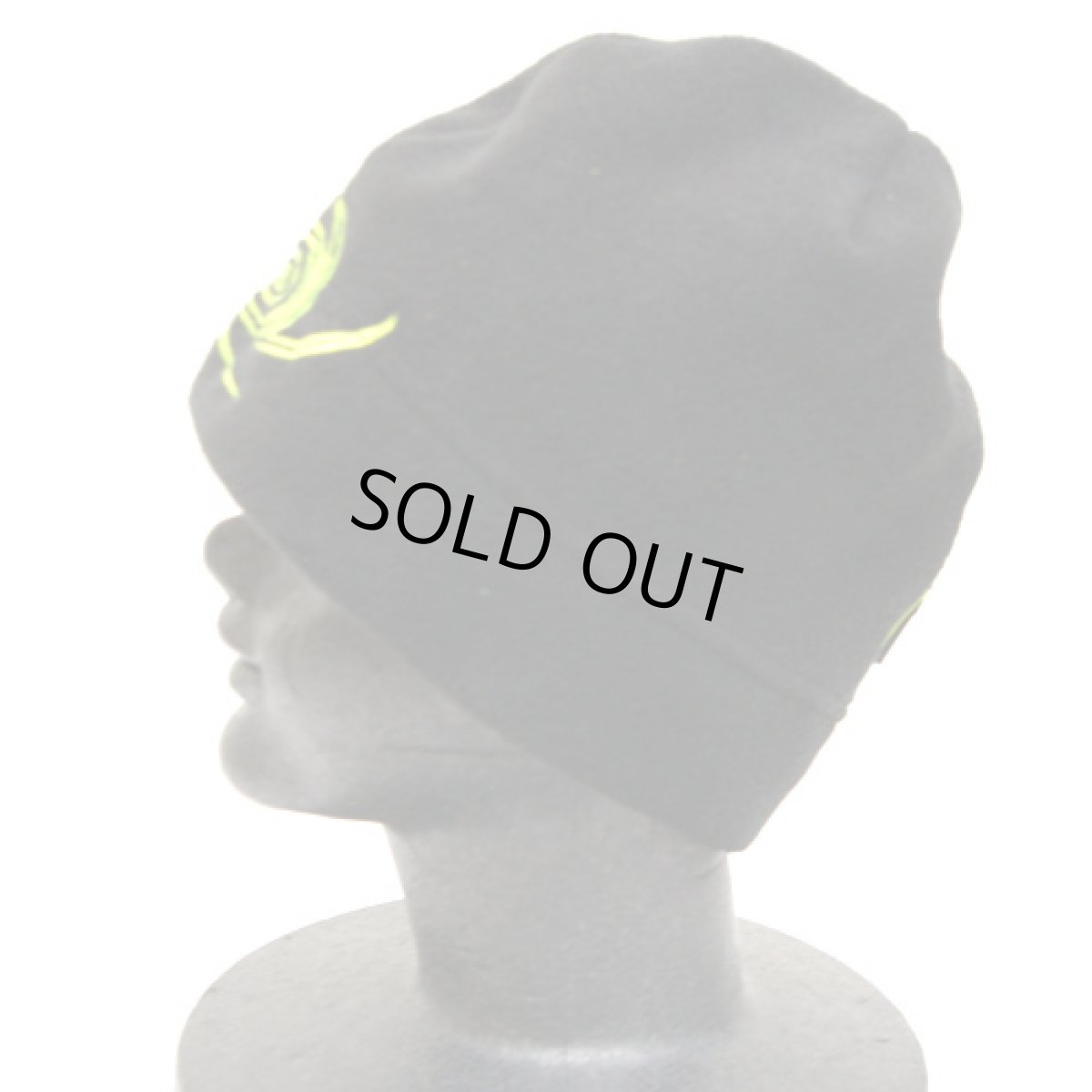 画像2: SPACE TRIBE 帽子「UV Yellow Galactic/ブラック」 (2)