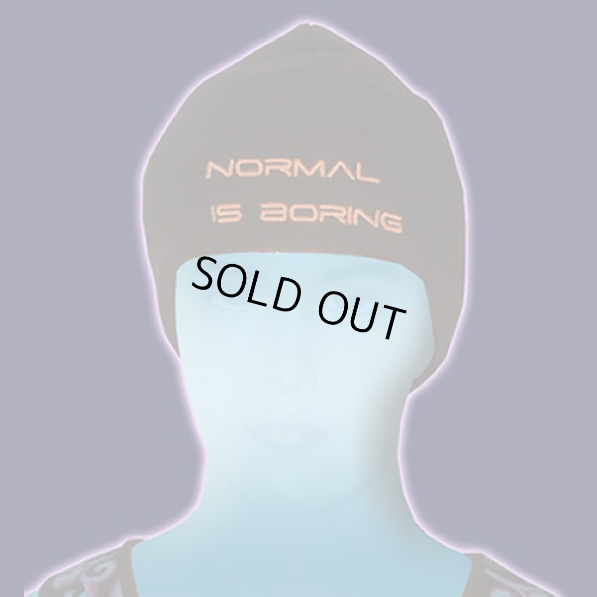 画像2: SPACE TRIBE 帽子「UV Orange N.I.B/ブラック」 (2)