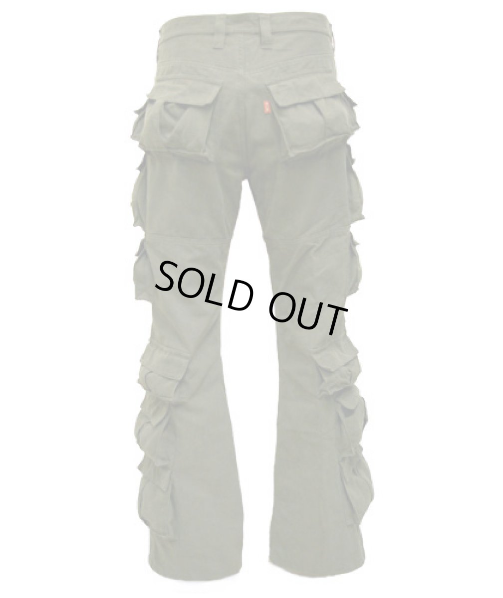 画像4: BONE メンズ・ポケットパンツ / オリーブ (4)