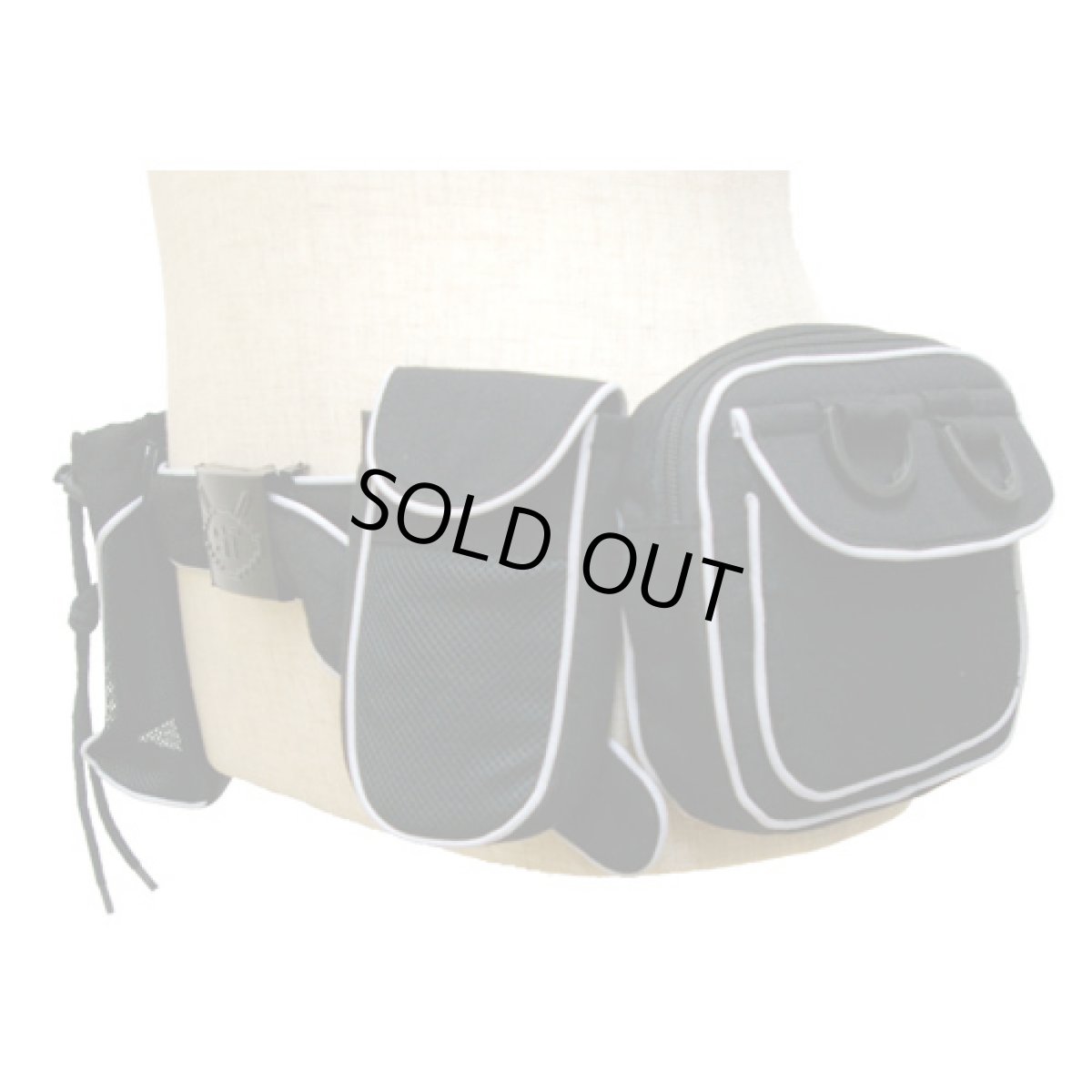 画像4: SPACE TRIBE 小物入れ / ブラック+リフレクター (4)