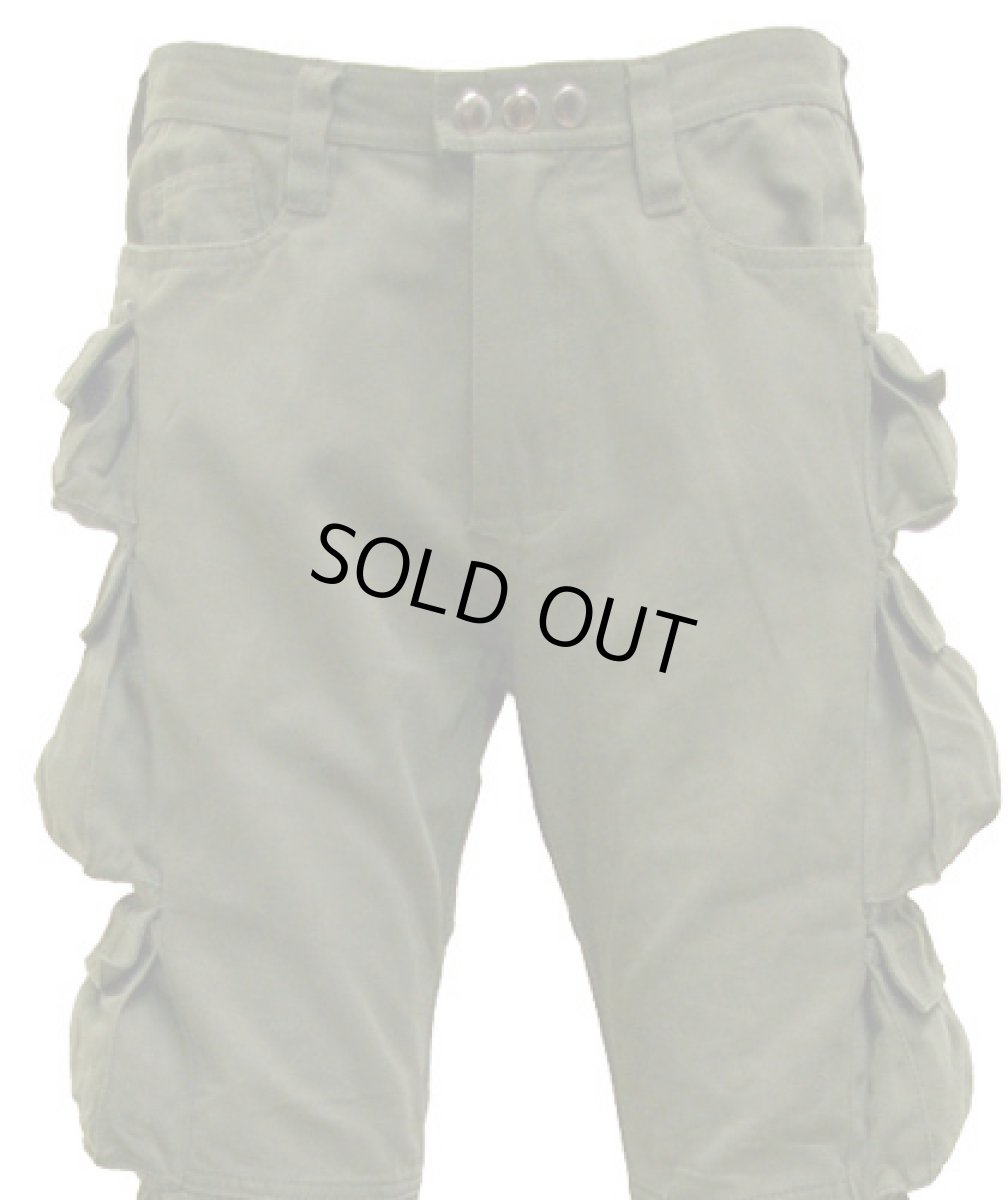 画像2: BONE メンズ・ポケットパンツ / オリーブ (2)