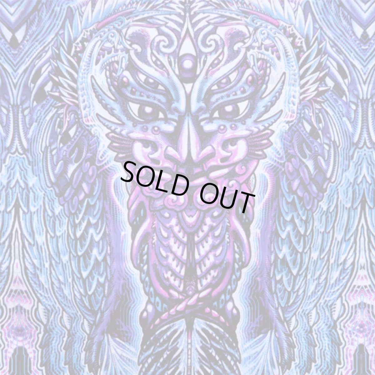 画像2: SPACE TRIBE タペストリー「Violet Barong Totem」 (2)