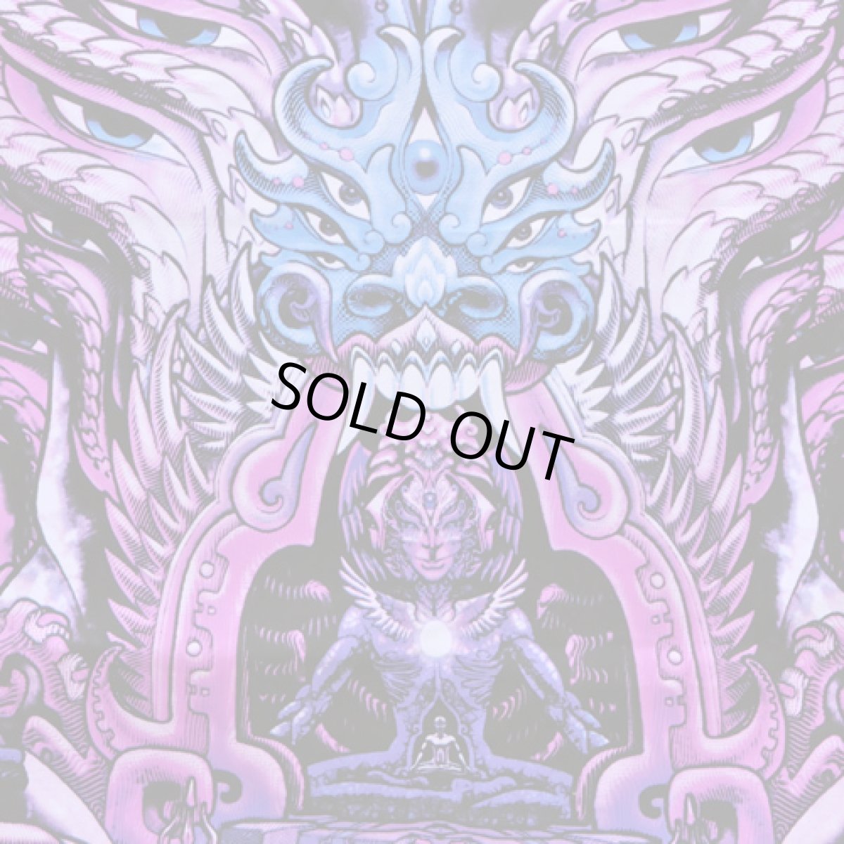 画像2: SPACE TRIBE タペストリー「Purple Centuari」 (2)