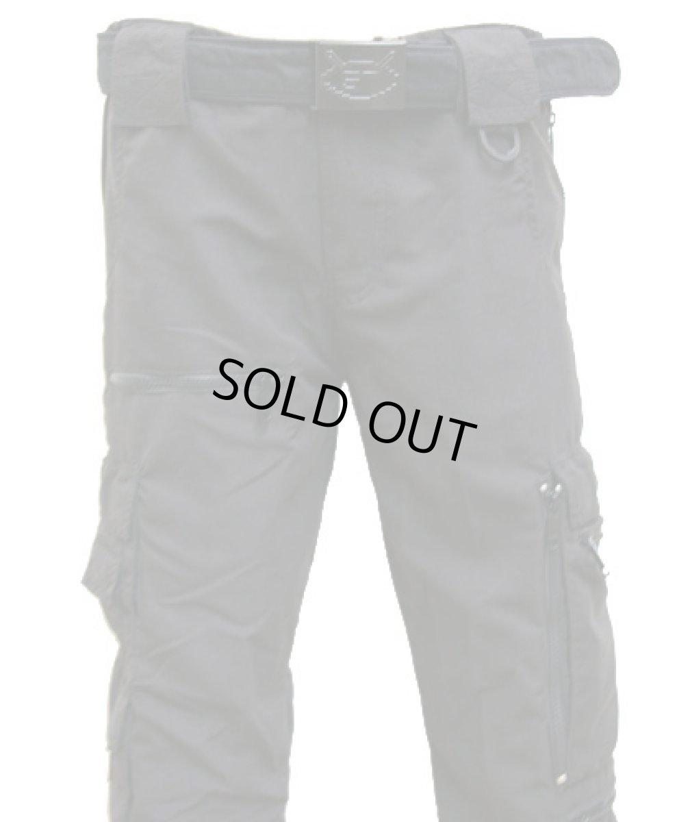 画像4: SPACE TRIBEユニセックス・パンツ「Stash Pants / ブラック」 (4)