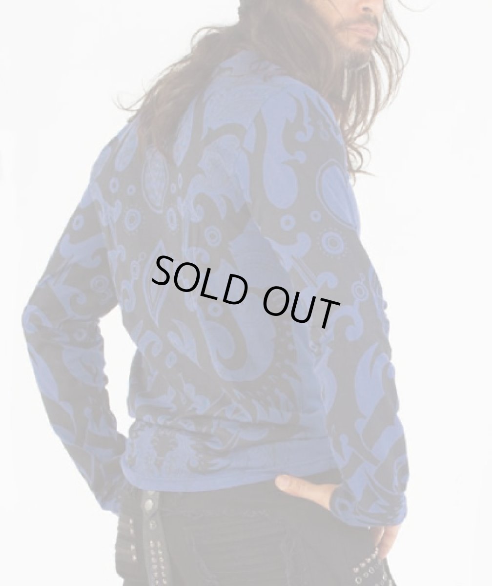 画像5: PSYLO メンズ・カットソー「Mongol Tee / ブラック」 (5)