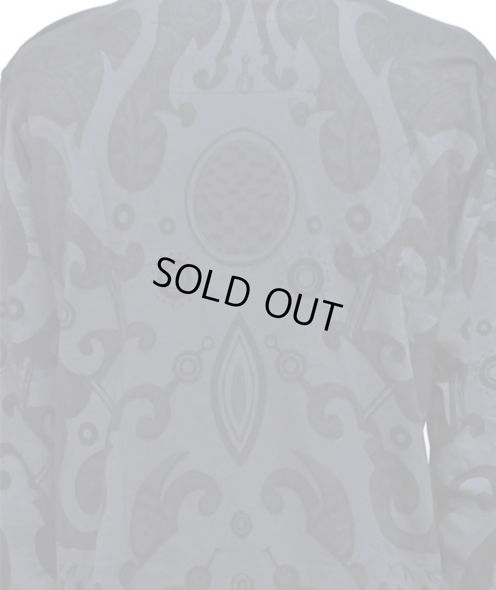 画像2: PSYLO メンズ・カットソー「Mongol Tee / ブラック」 (2)