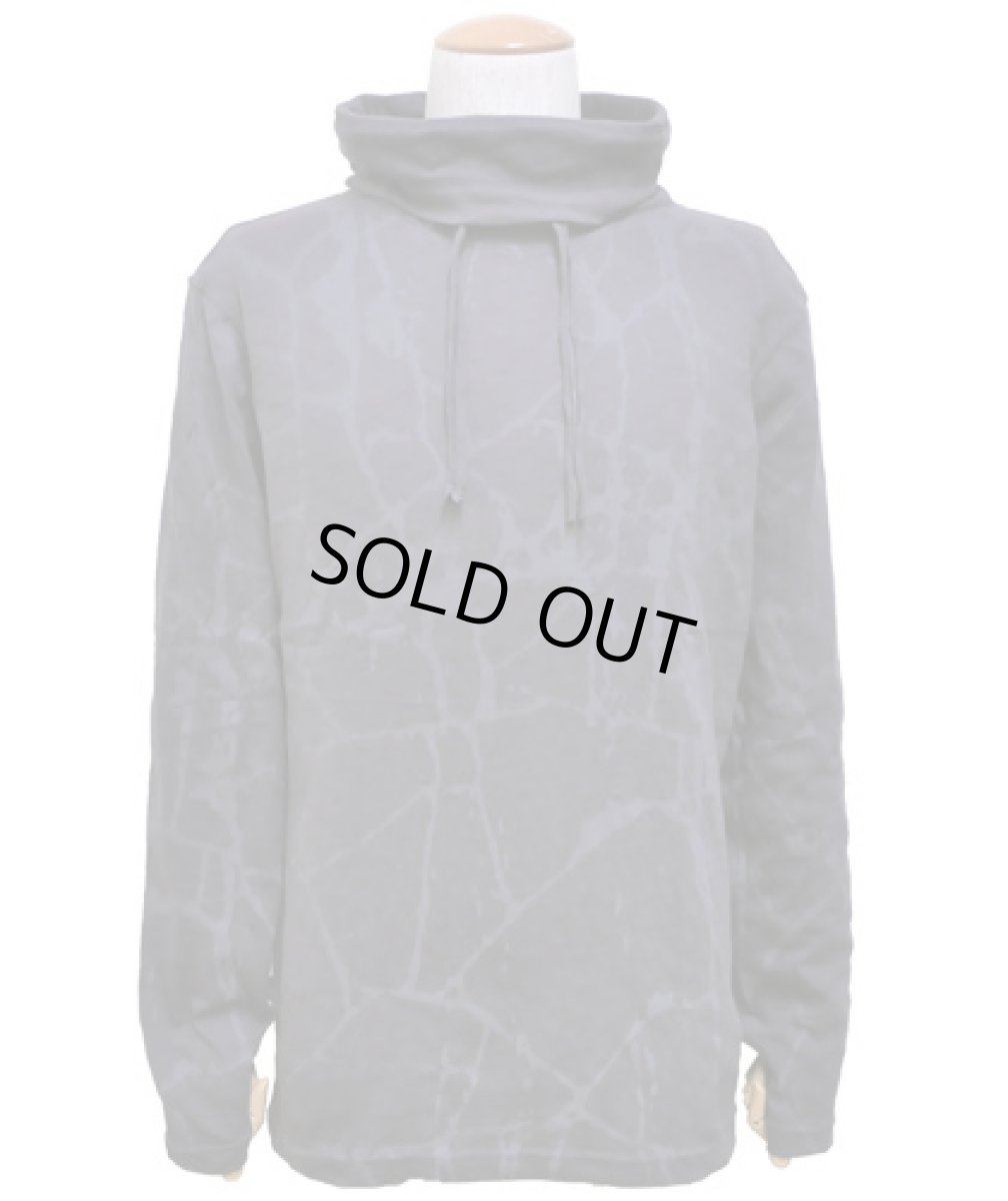 画像2: PSYLO メンズ・カットソー「Marble Tee / チャコール」 (2)