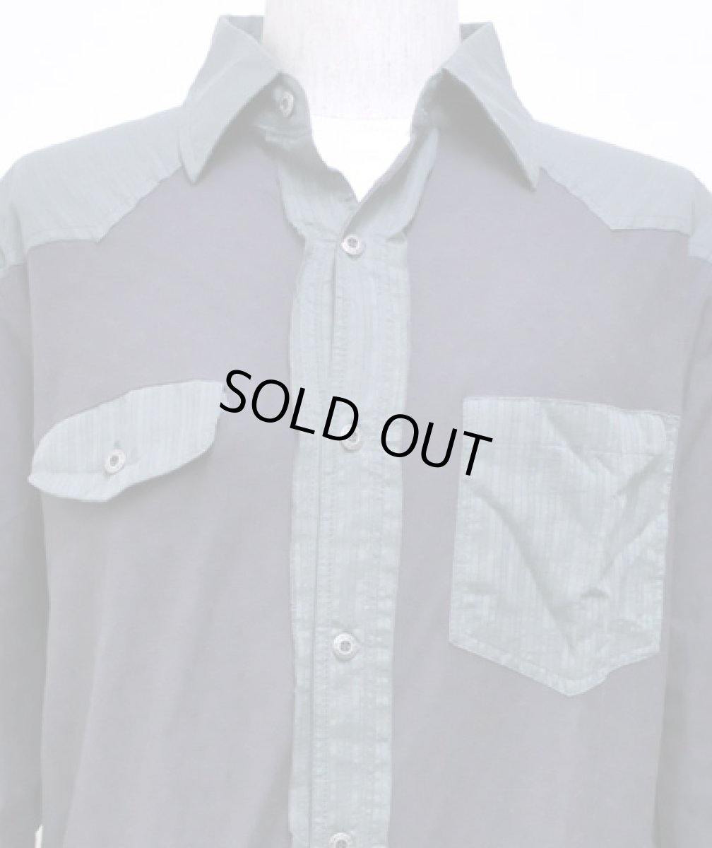 画像3: PSYLO メンズ・シャツ「Namu Shirt / グレー」 (3)